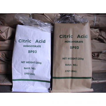 Citric Acid Monohydrate for Industrial and Food Product